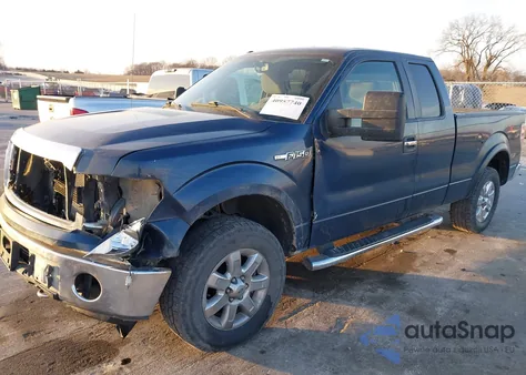 2013 Ford F-150 Xlt из США, поврежденный, VIN 1FTFX1EF5DFA69844